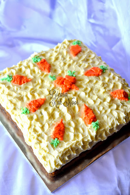 Carrot Cake Resepi Mat Gebu Yang Sedap - Dapur Kak Noor