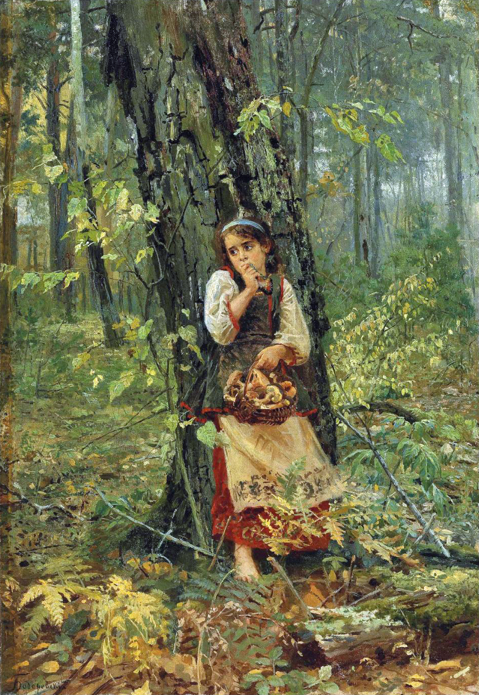 Paintings by Nikolai Bodarevsky (1850-1921)