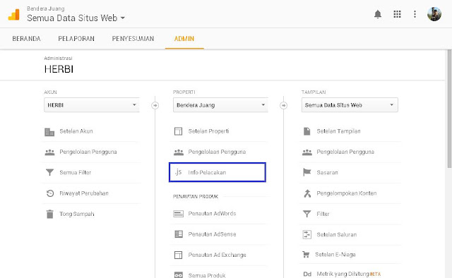 Cara memasang Google Analytics di blog