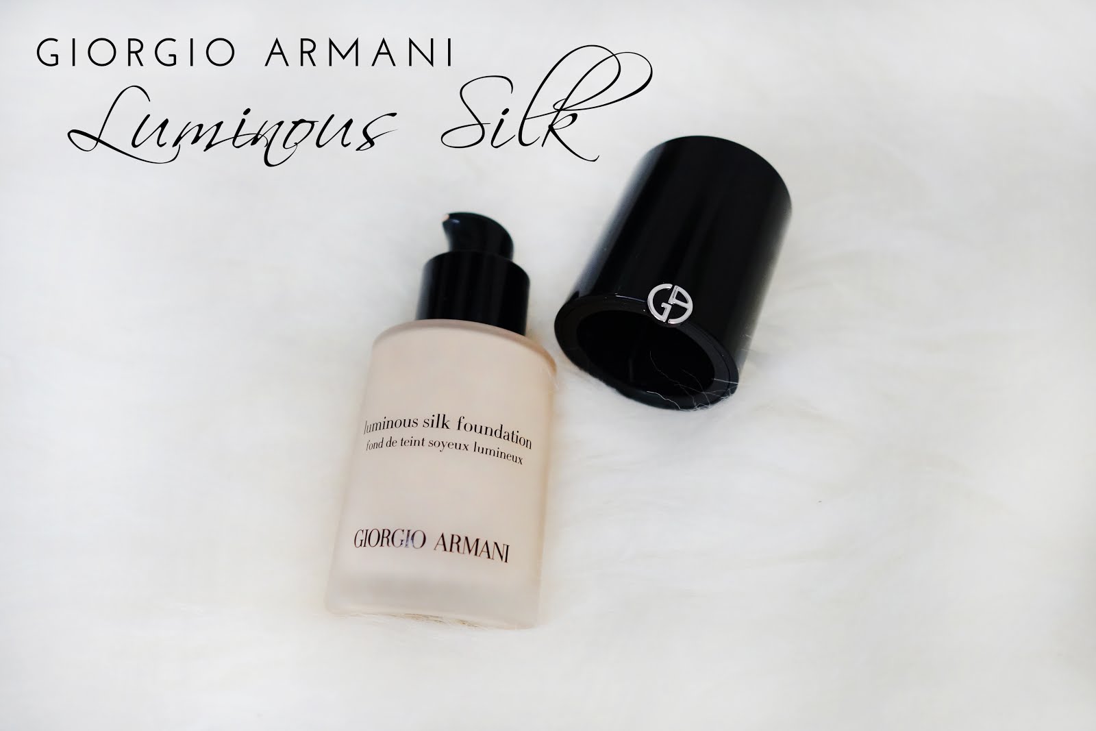 Giorgio Armani | Luminous Silk Foundation Review | Xueqi's Beauty Episode