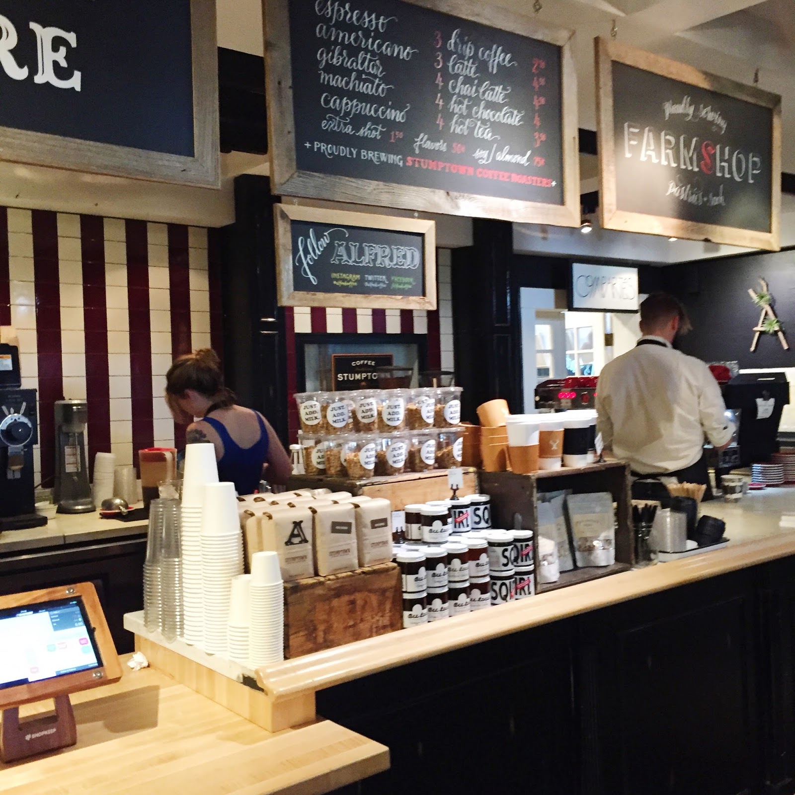 Summer Wind LA Travel Diary Day 2 Alfred Coffee and Kitchen Melrose Place