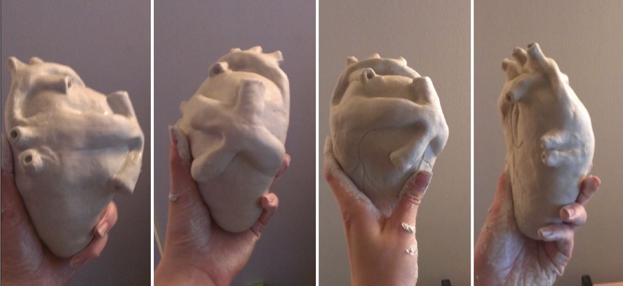 Chrix Design Human heart clutch purse how to make