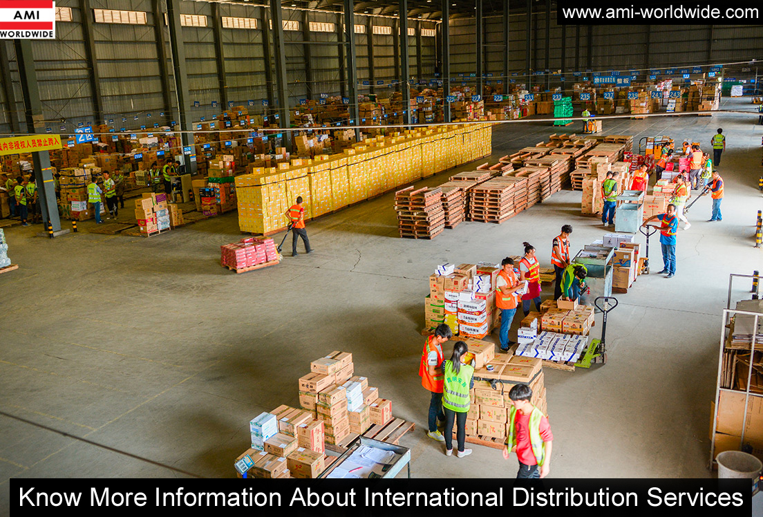 International distribution services