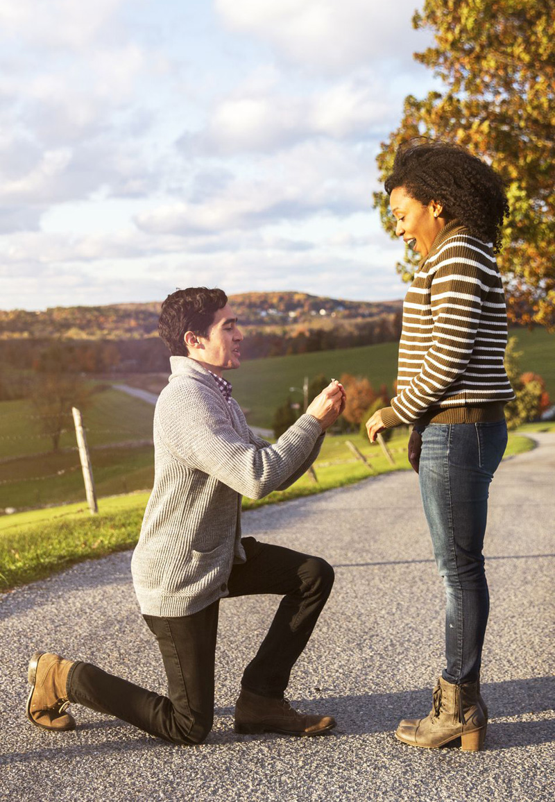 Somewhere picturesque. Valentine's Day Proposal Ideas That Are Anything But Cliché