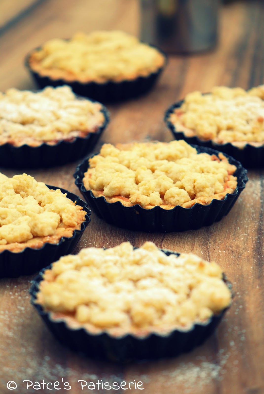 Patces Patisserie: Tartelettes au Citron [Mini Zitronen-Streuselkuchen]