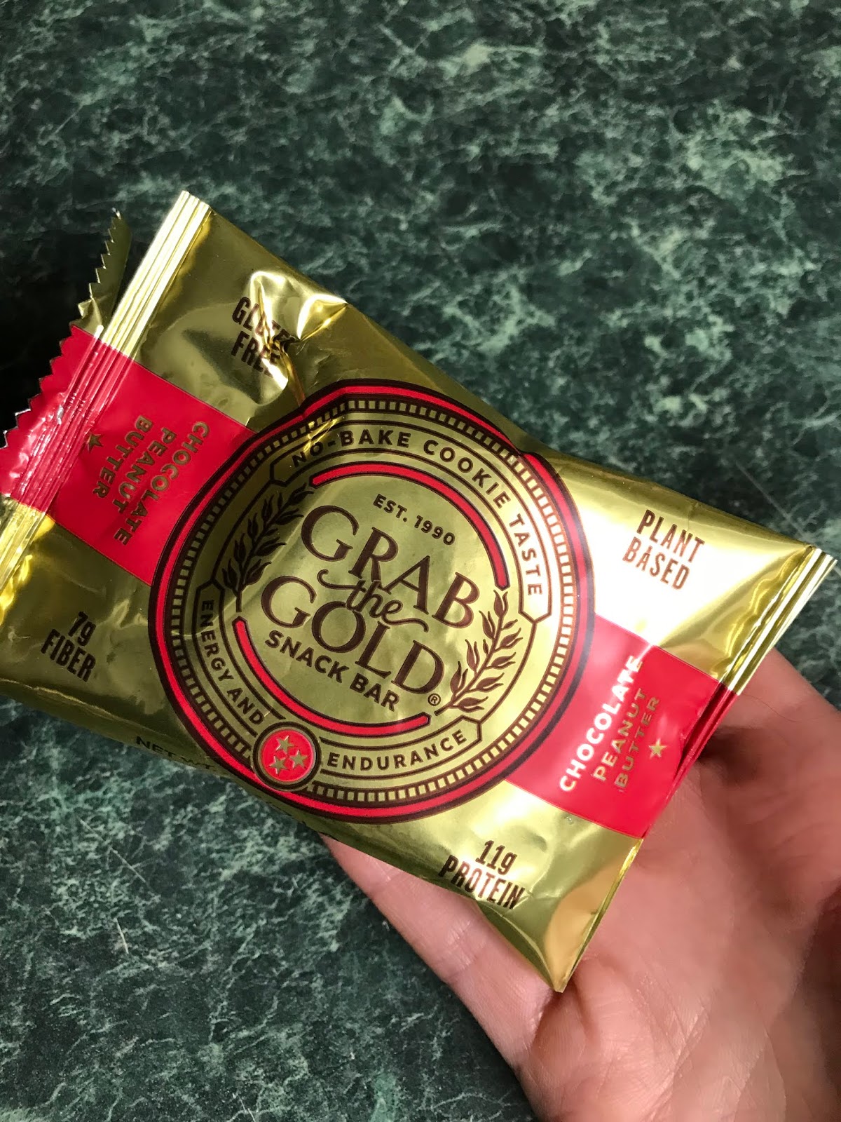 Going for the Gold Grab the Gold Protein Bar Review