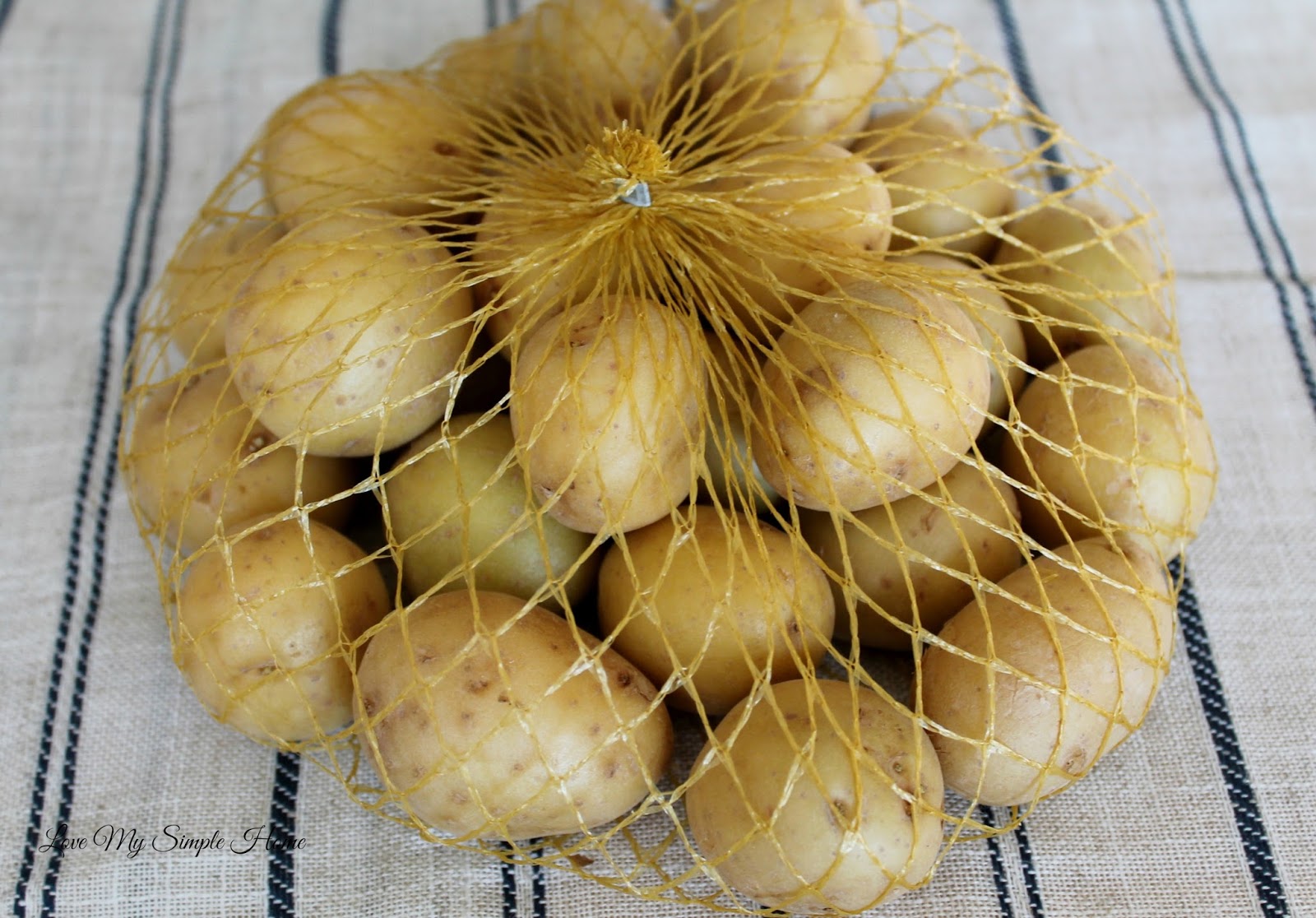 Roasted Honey Gold Potatoes Love My Simple Home