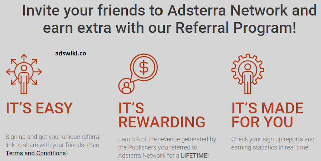 adsterra.com refer and earn program commission adsterra.com refer and earn program commission