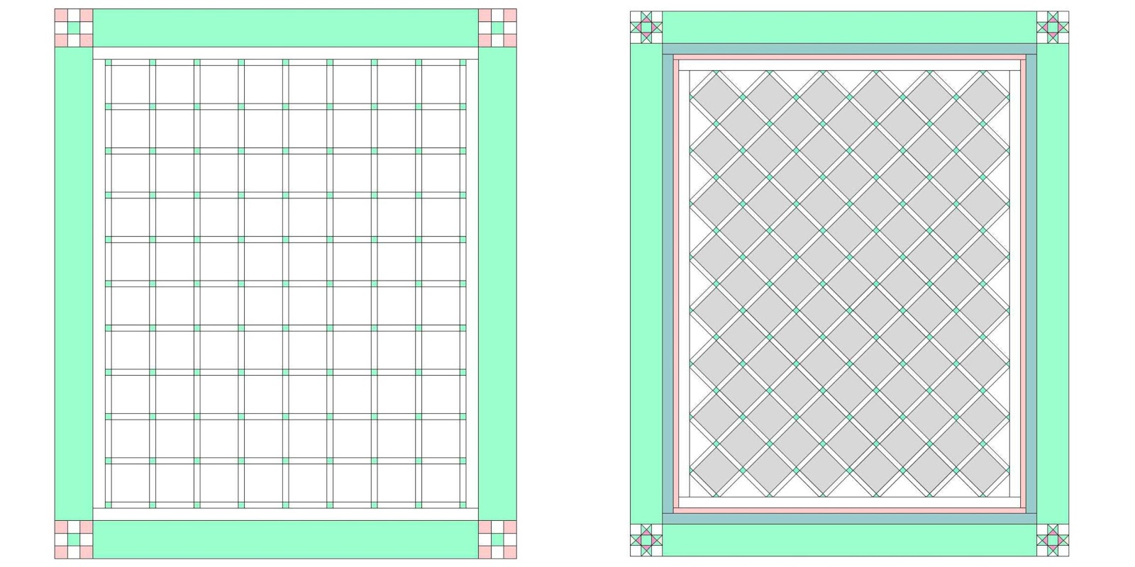 Chatelaine Free BOW Sampler Quilt Border Inspiration Part 1