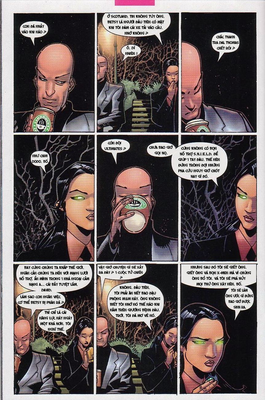Ultimate X - men chap 18