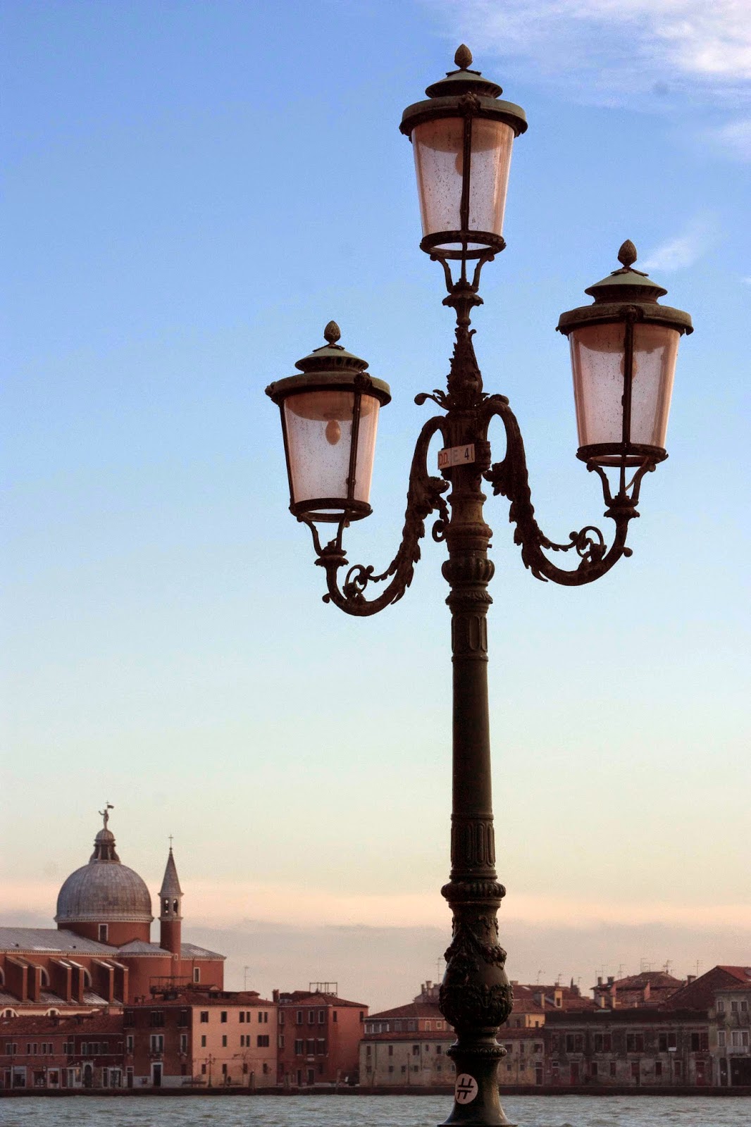 Venice: street lantern