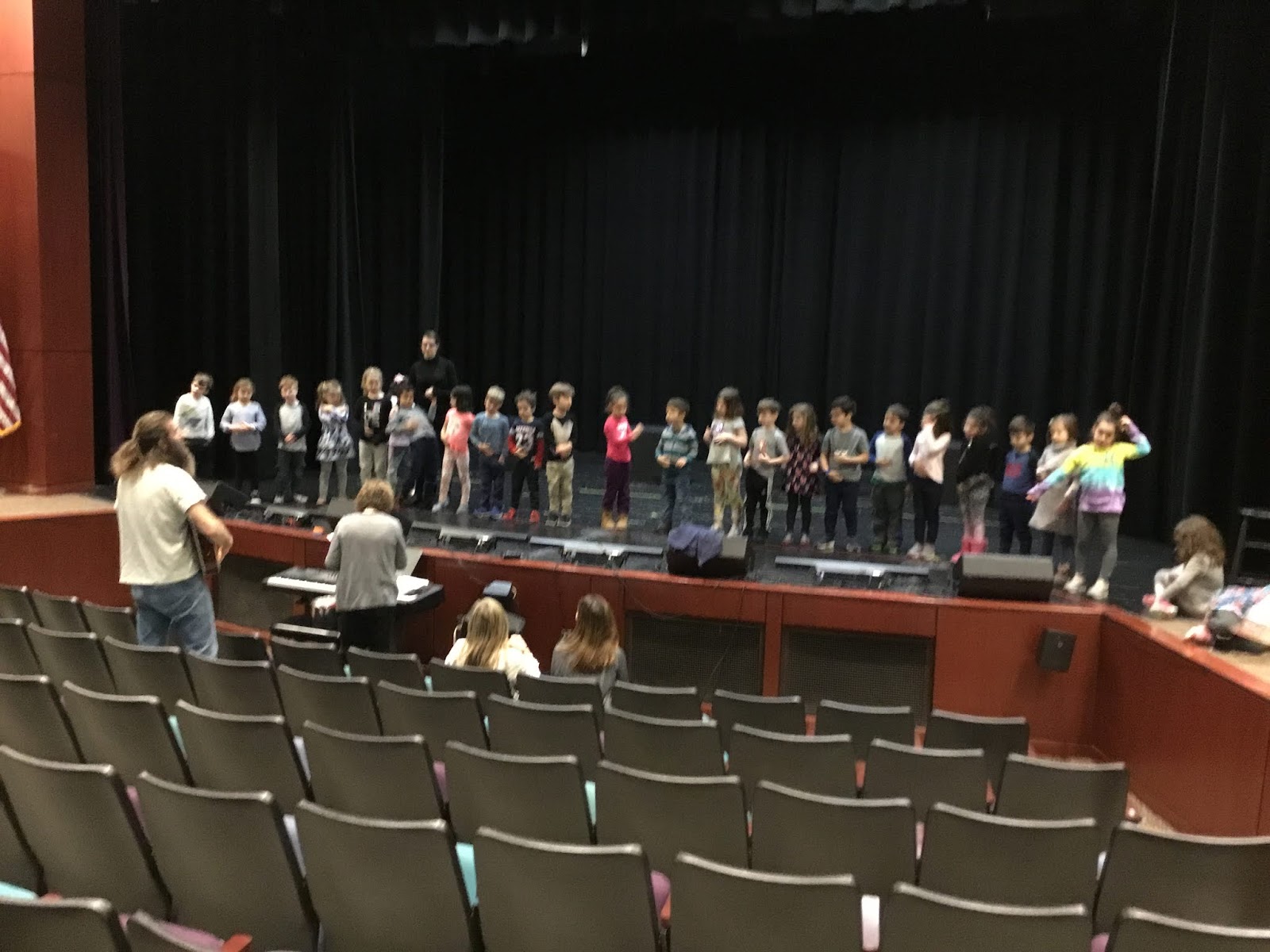 Spotlight on stage Kindergarten