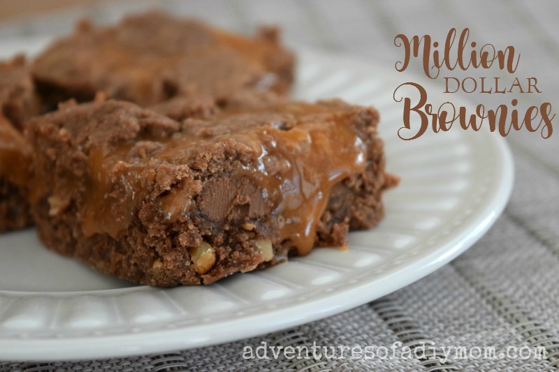 Million Dollar Caramel Brownies (EASY Recipe!) Adventures of a DIY Mom