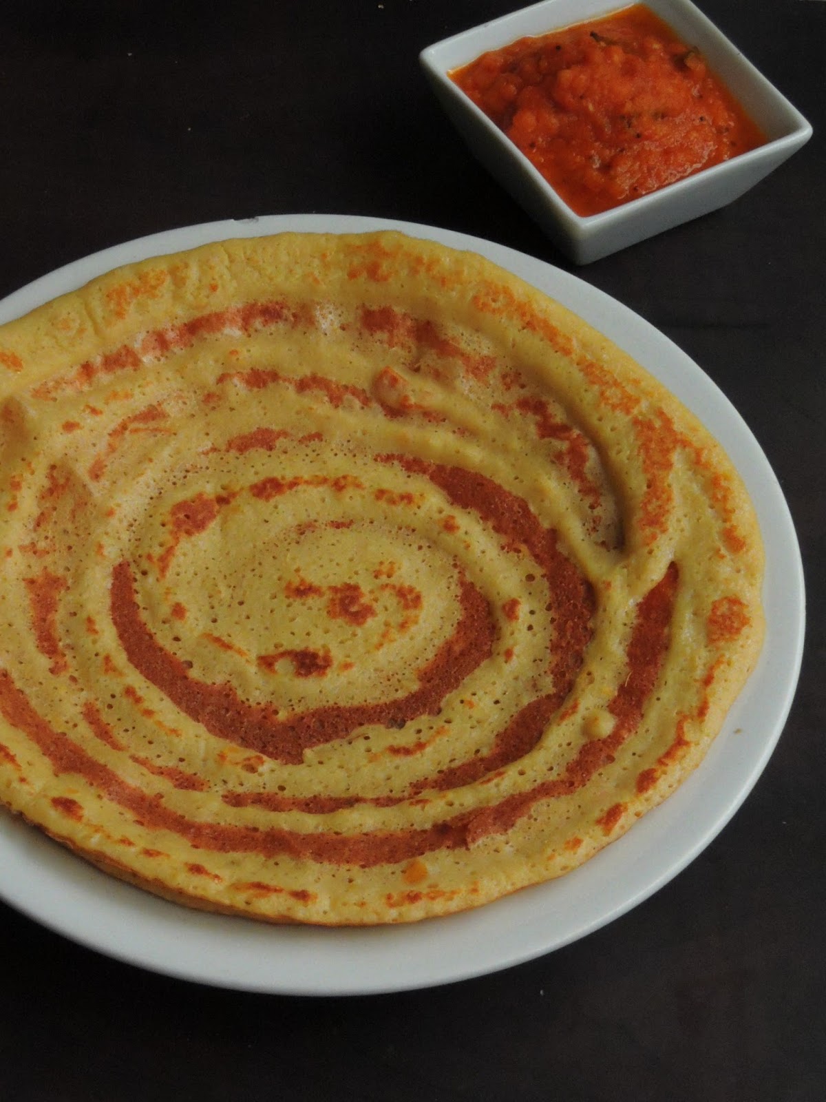 Priya's Versatile Recipes Gluten Free Channadal Quinoa Dosa