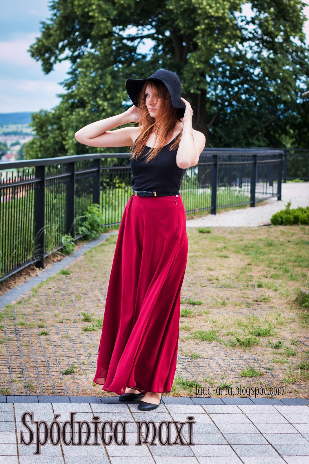 ~124 Spódnica maxi