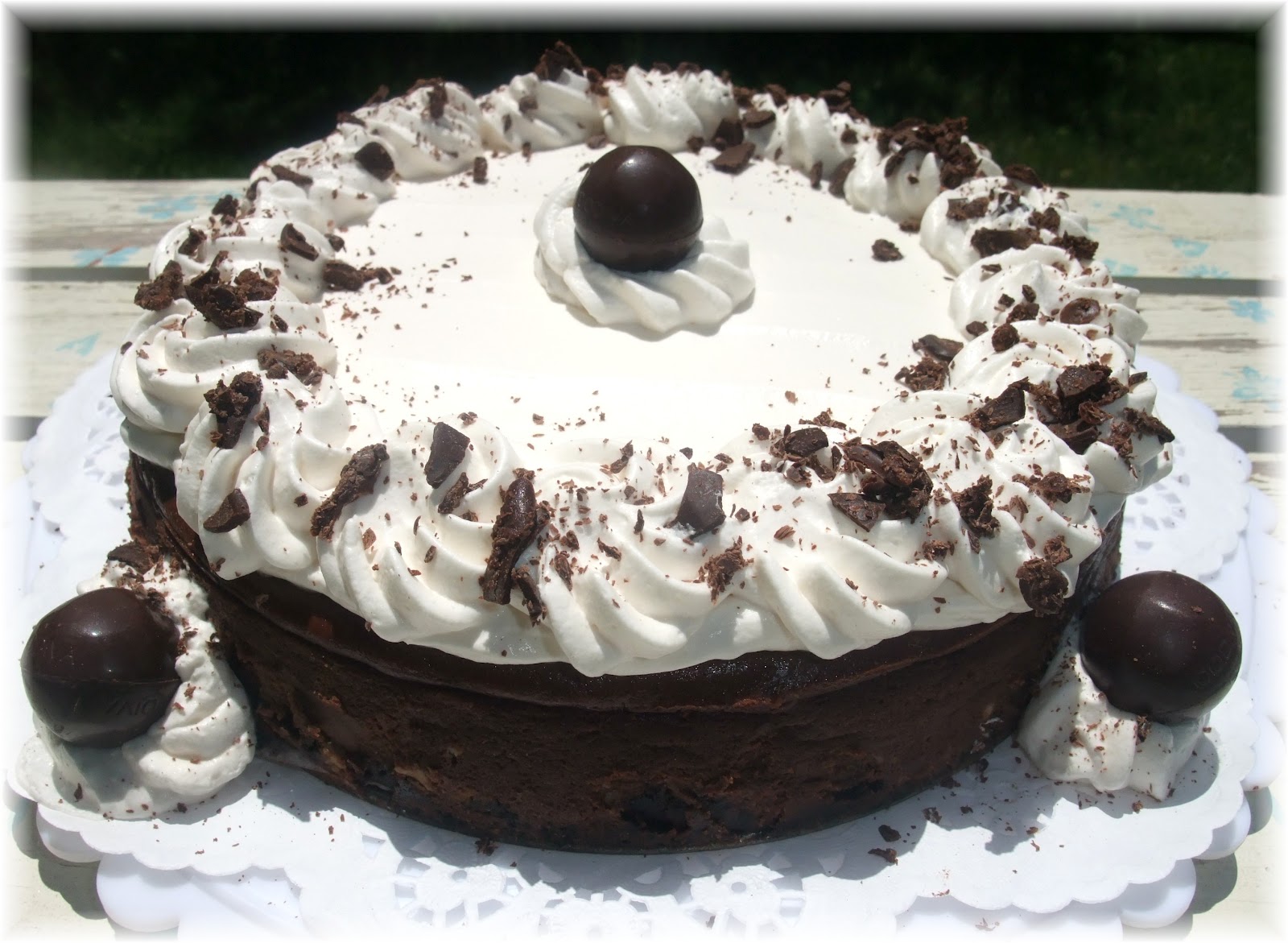 Rosie's Country Baking Godiva Chocolate Cheesecake