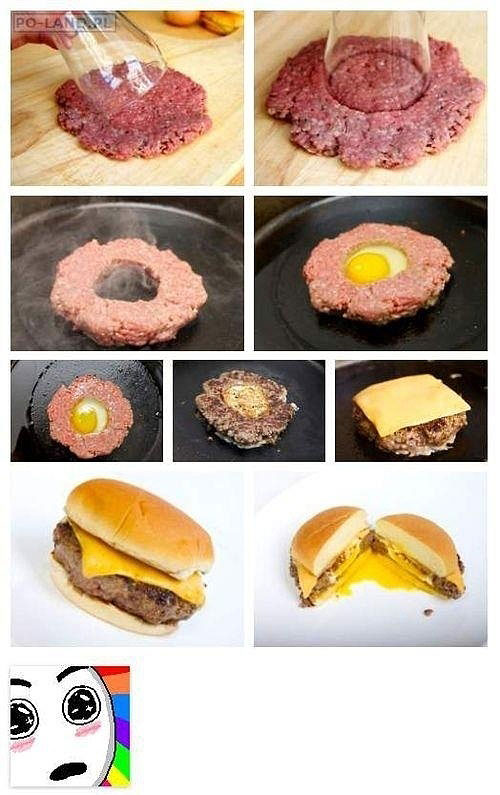 How To Make Cheeseburger Egg 