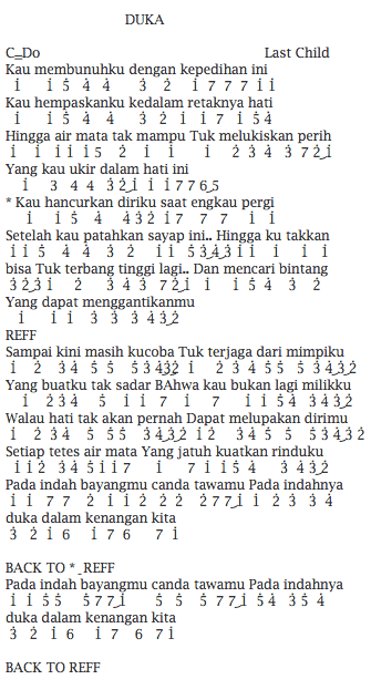 Duka last child chord Clearance