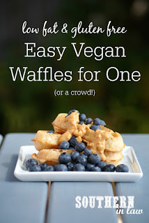 The Best Gluten Free Single Serve Waffle Recipe Vegan