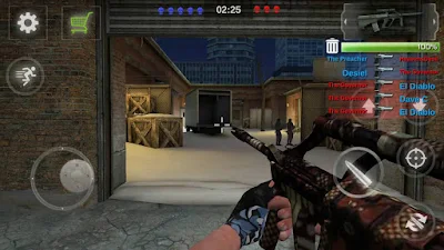 تحميل العاب جماعية للاندرويد، لعبة Counter Attack Team 3D Shooter مهكرة للأندرويد