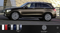 Màu ngoại thất Mercedes GLC 250 4MATIC 2019 Mercedes GLC 250 4MATIC 2019 màu Nâu Citrine 796