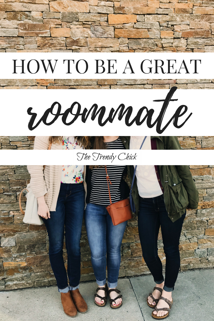 How To Be A Great Roommate The Trendy Chick