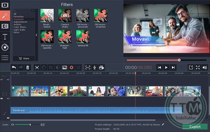 Movavi Video Editor 15 Business