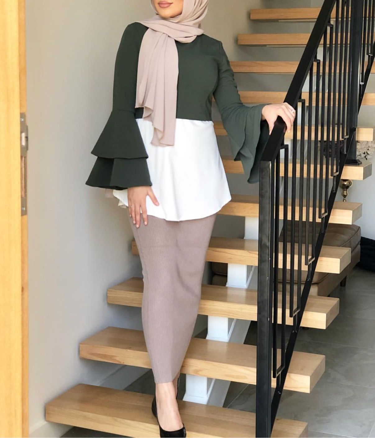 Tunique Hijab Longue Mohajaba Chic Hijab Fashion And Chic Style