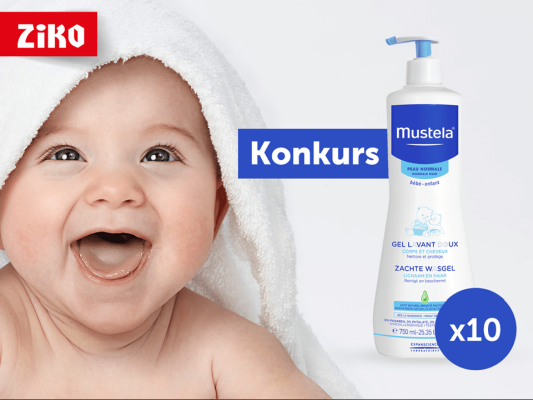 Wygraj żel do mycia Mustela seria Bebe 750 ml Konkurs