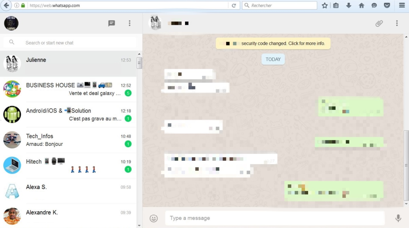 Utiliser Whatsapp sur PC