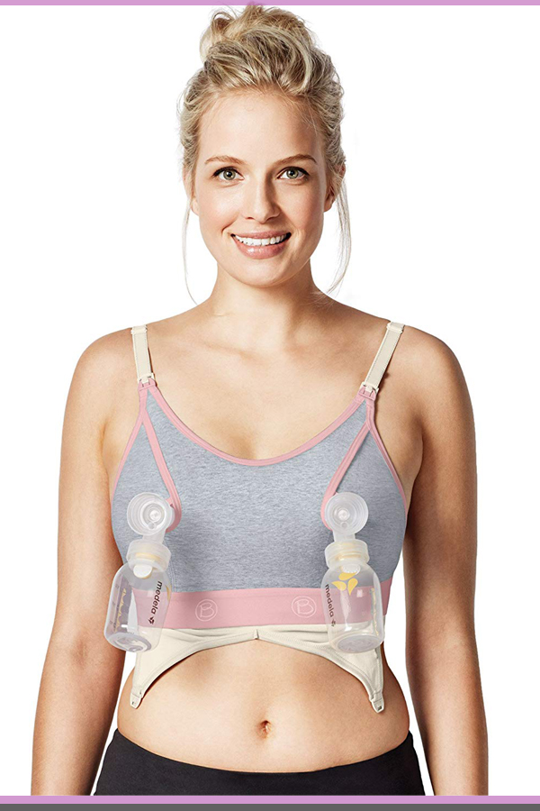 nursing bra pumping