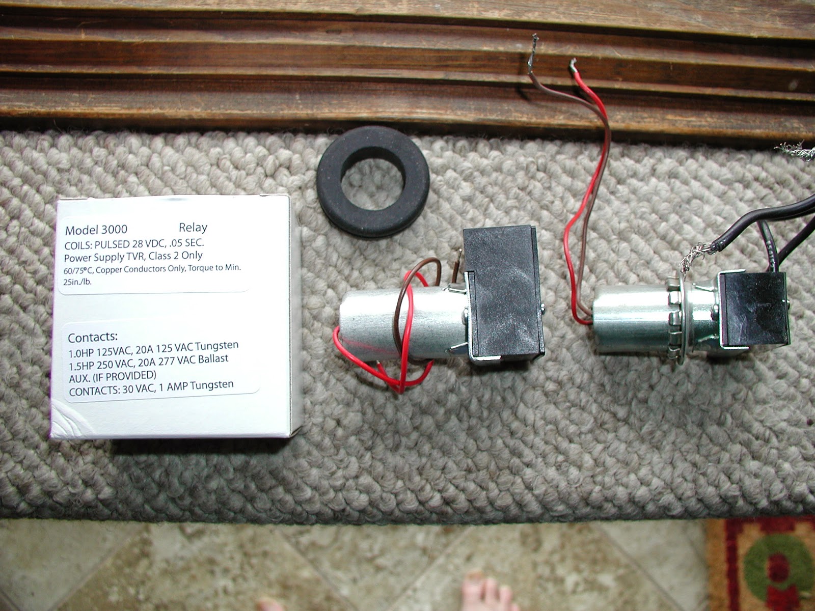 Wally&Sue: Touch-plate relay fix