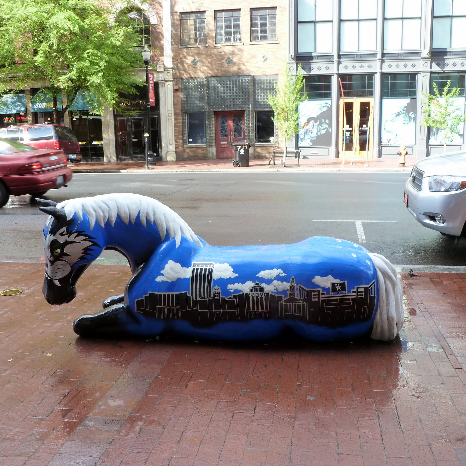 I'm Here. Might As Well Win. Street Art in Louisville