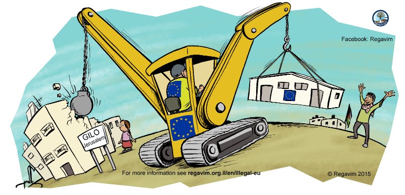BRITISH TAXPAYERS OUTRAGED at EU spending their money building ILLEGAL ARAB SETTLEMENTS in Israel