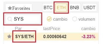 Cómo Comprar Criptomoneda Syscoin (SYS) en Binance y Coinbase Comprar Syscoin (SYS) Guía Paso a paso Español