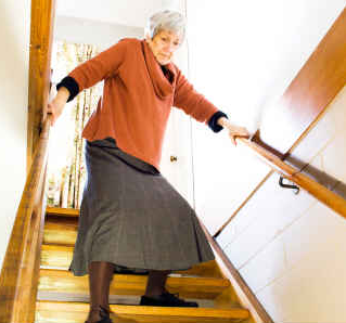 losing balance for seniors Seniors falling down