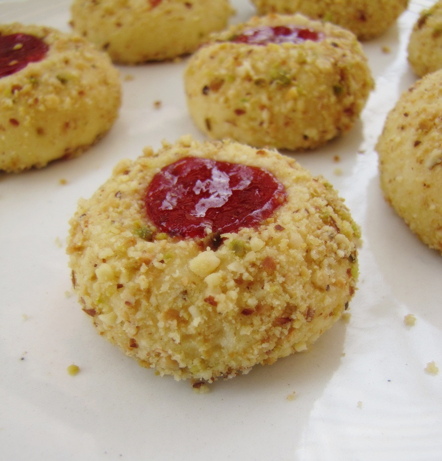 Super Yummy Recipes Delicious Eggless Thumbprint Jam Cookies