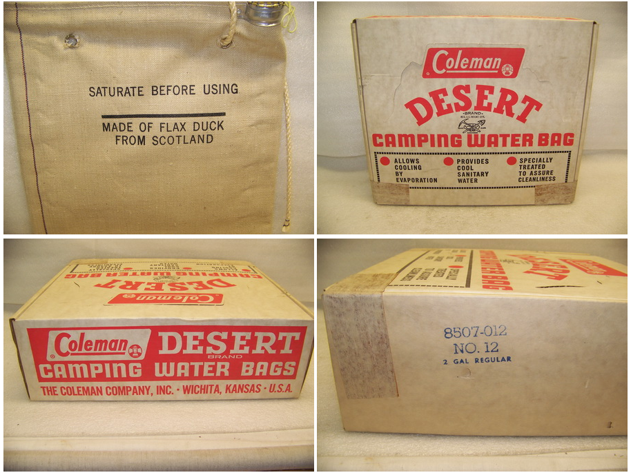 Good for Retro and Classic Motorcycles Vintage Desert Water Bag