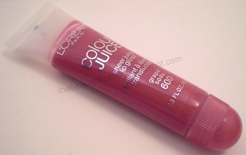the beauty architect.: L'oreal Colour Juice Lip Gloss - Grape Soda