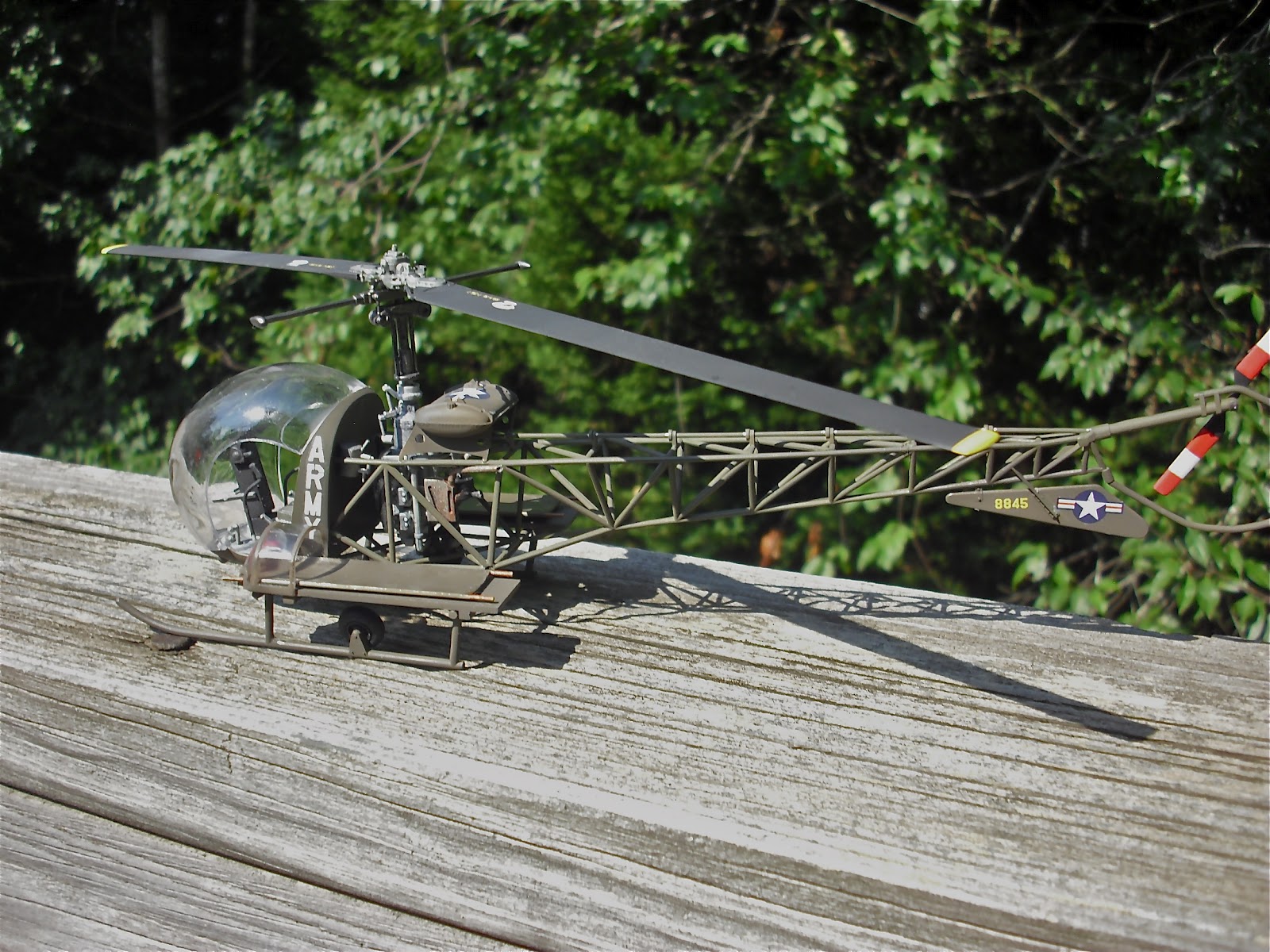 Scale Blogging H13 MASH Helicopter