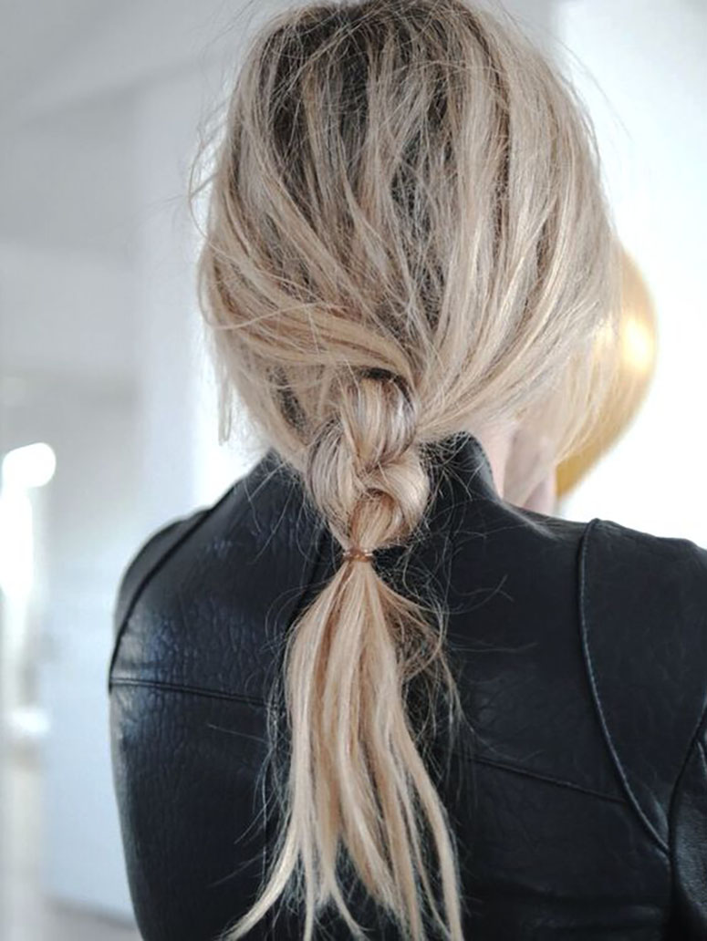 THE Hairstyle To Try This Fall: The Knotted Ponytail | Kayla Lynn