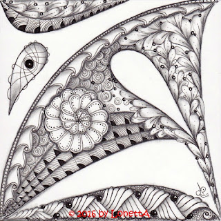 LonettA_Tangle-Mosaic-Project #2_ finished tile