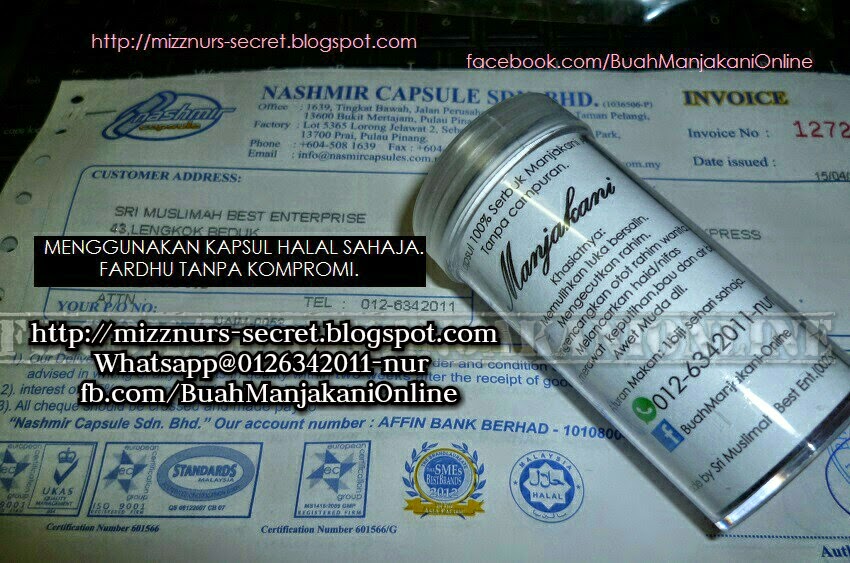 Kapsul Kosong Halal Jakim hakmilik mizzurssecret