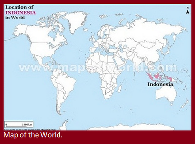 Map of East Java: Map of East Java