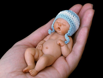 Cute and Amazing Baby Sculptures by Camille Allen