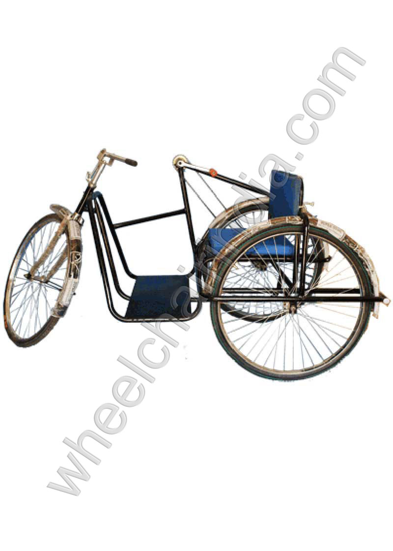 A Tricycle for a Physically Handicapped Person Wheelchair India