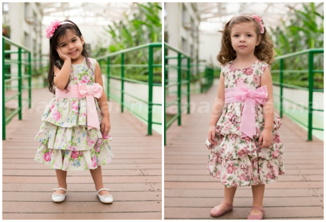 30 Vestidos florais para festa infantil 30 Vestidos florais para festa infantil