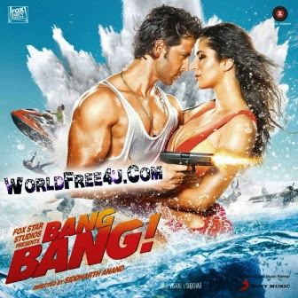 Poster Of Bollywood Movie Bang Bang (2014) 300MB Compressed Small Size Pc Movie Free Download www.downloadmovie365.blogspot.com