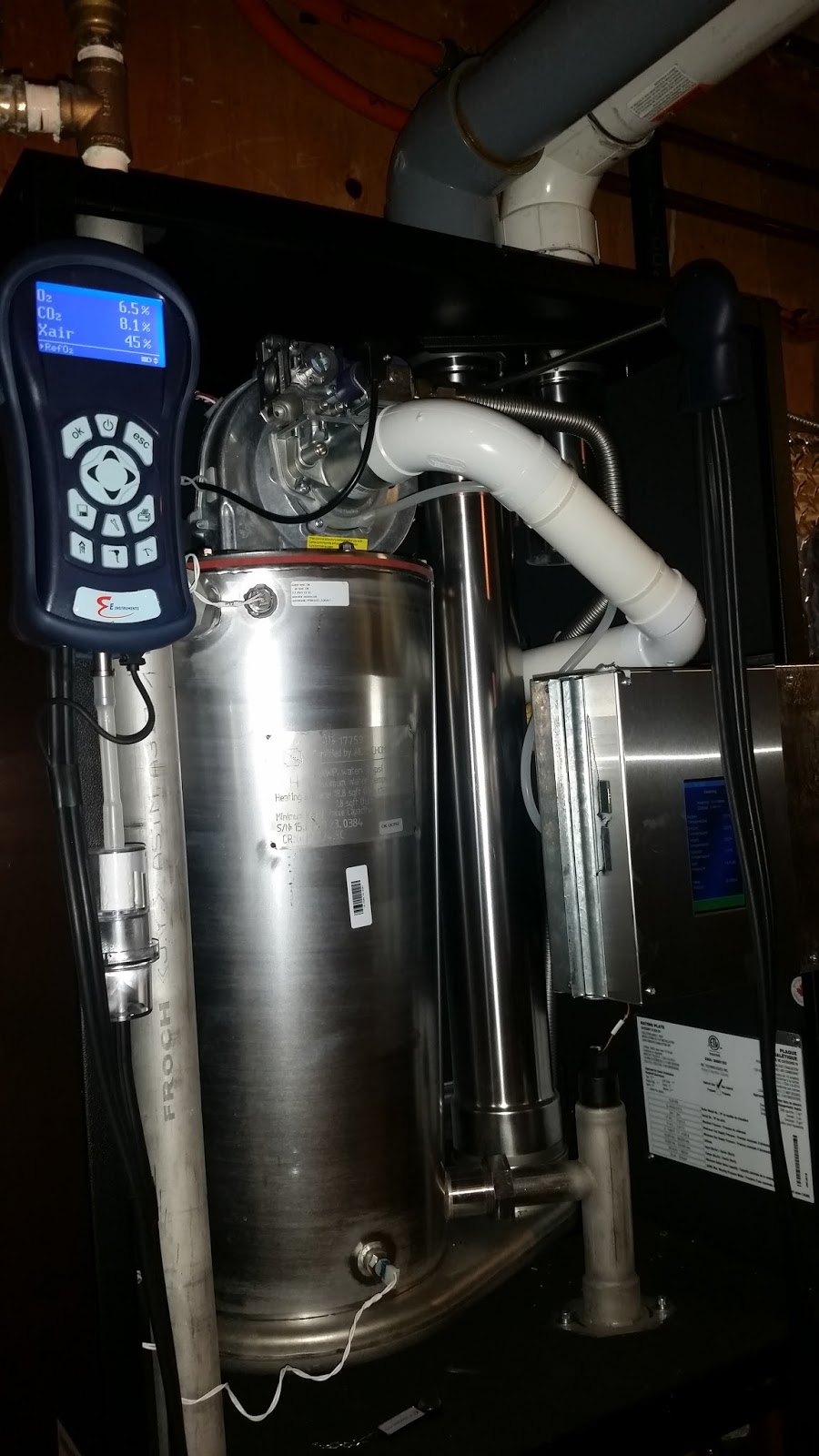 Alberta General Plumbing HVAC News Proper combustion setup,for a IBC SL45260 high efficiency