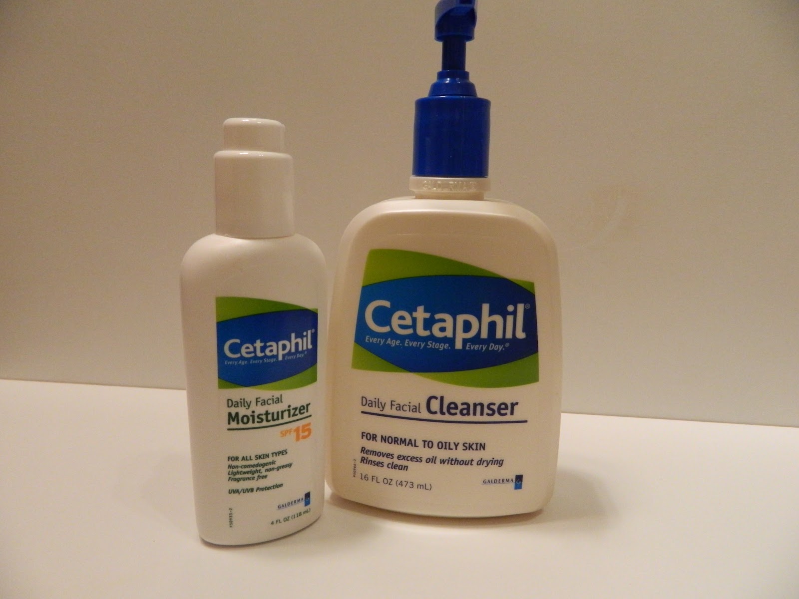 face cleanser and moisturizer